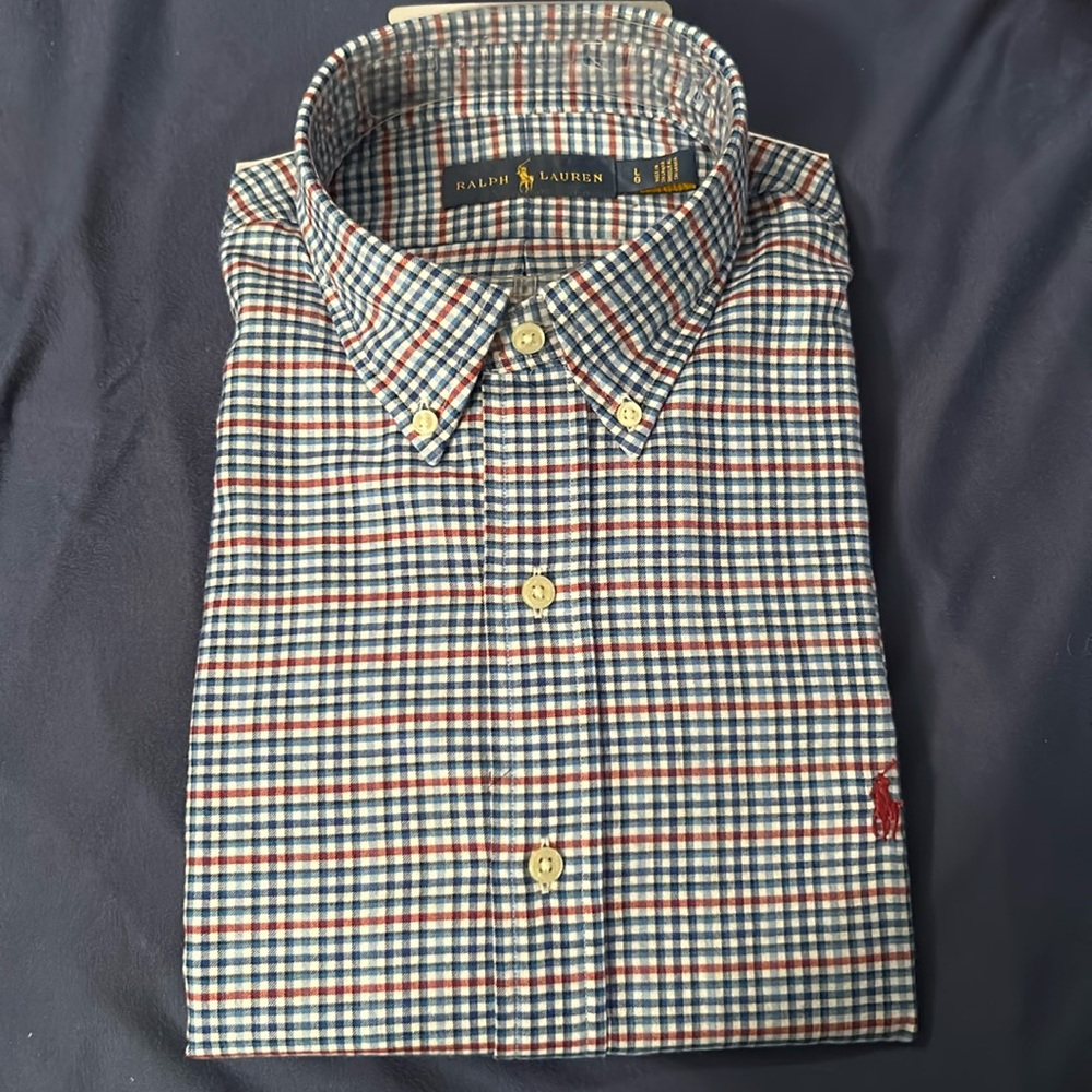 Ralph Lauren button down men’s large new with tags